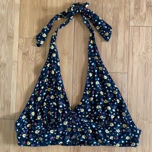 NWOT Floral Halter Crop Top, Out from Under (UO)
